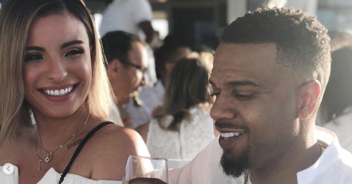 Kim Muniz and husband Jerome Jones in an Instagram photo Jerome posted in 2019