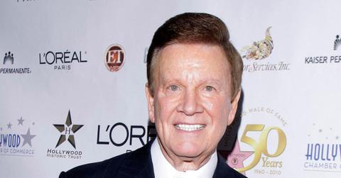 Wink Martindale at the Hollywood Walk of Fame in 2010.