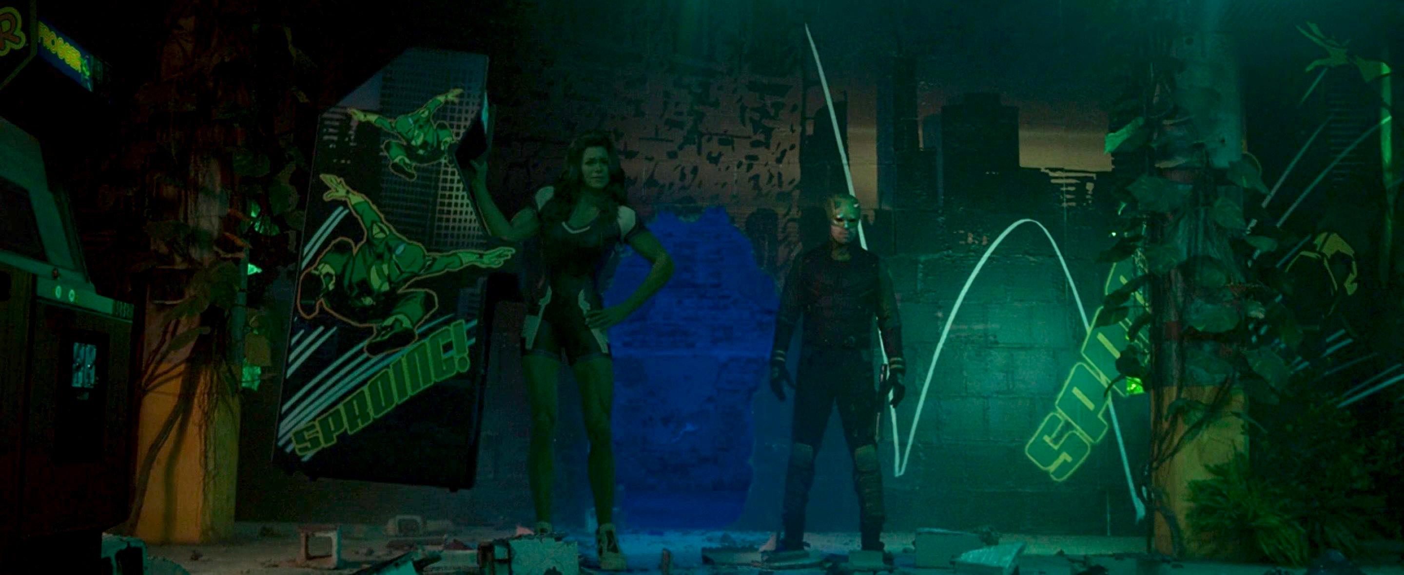 She-Hulk TV Clip  She-Hulk and Daredevil face off in this week's