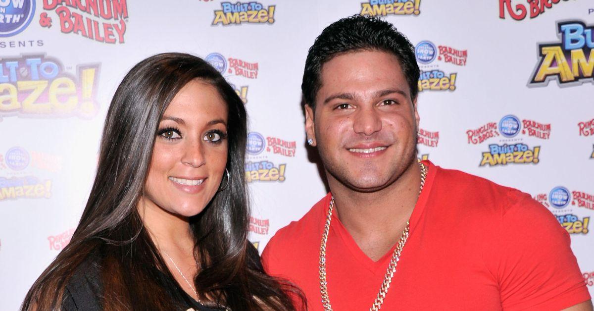 Sammi Sweetheart and then-boyfriend Ronnie Ortiz-Magro in New York City on March 21, 2013