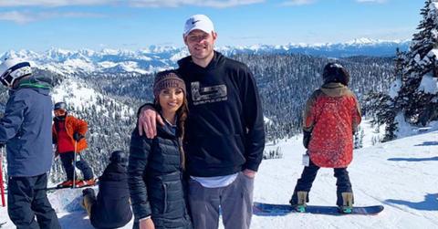 Ryan Mallett and his ex-wife Tiffany Seeley at a ski resort