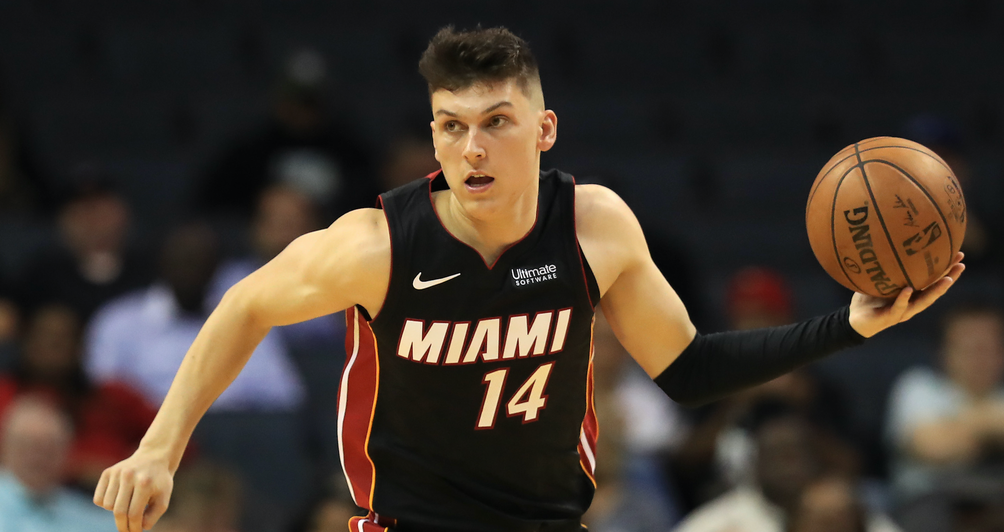 Heat star Tyler Herro's Whitnall basketball No. 14 jersey retired