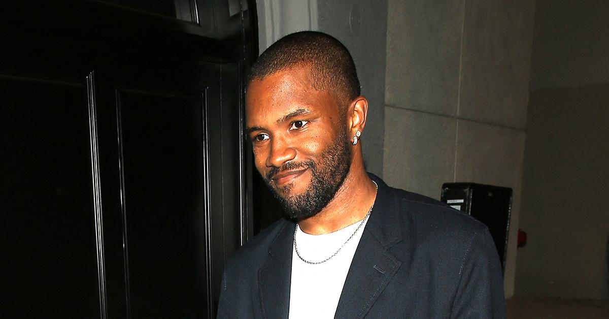 Frank Ocean going to dinner in Los Angeles in 2019. 