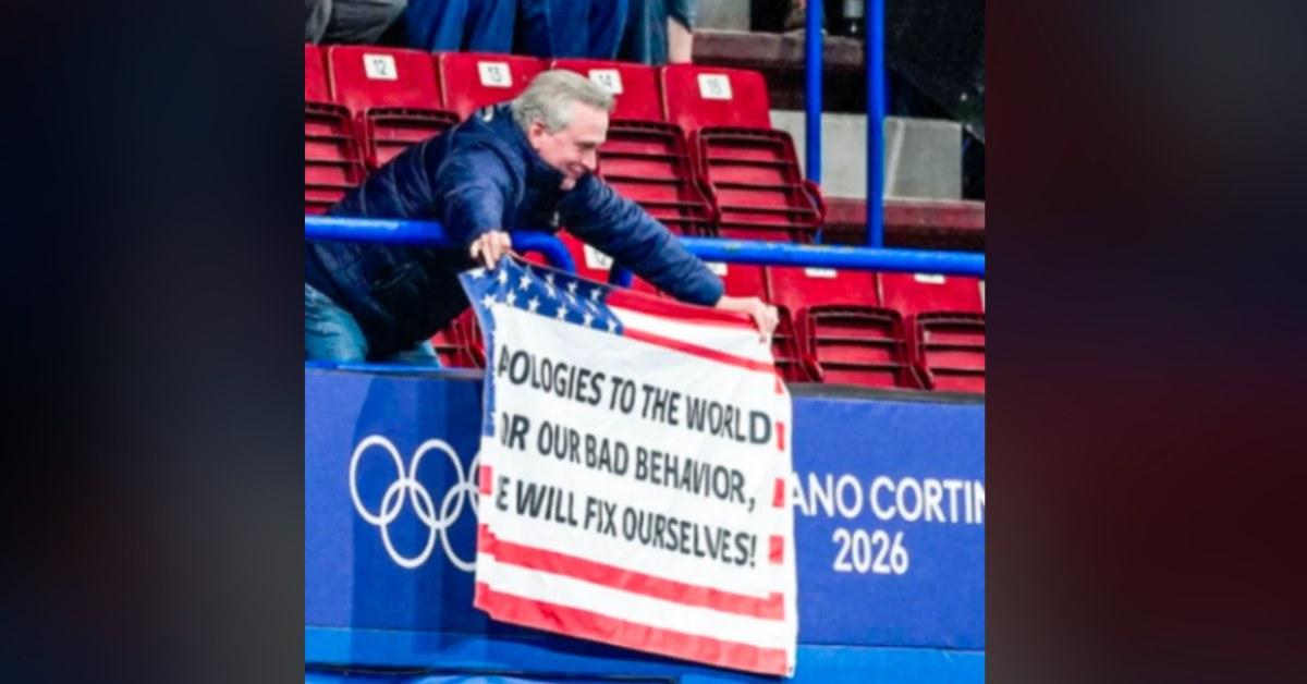 American Man Apologizes to the World at 2026 Winter Olympics