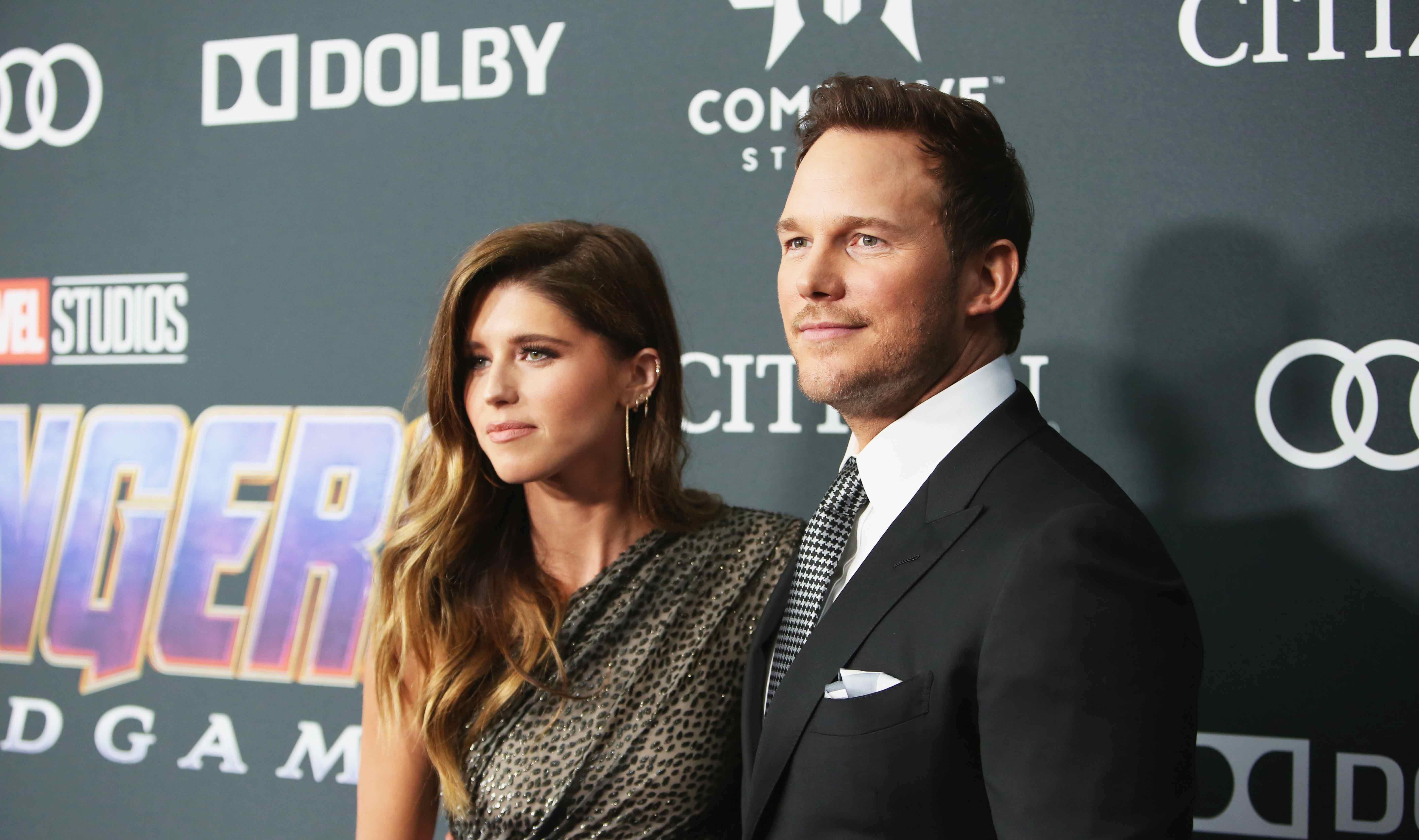 Chris Pratt and his second wife, Katherine Schwarzenegger, at the 'Avengers: Endgame' premiere in April 2019.