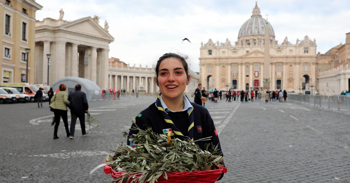 Vatican Palm Sunday celebration