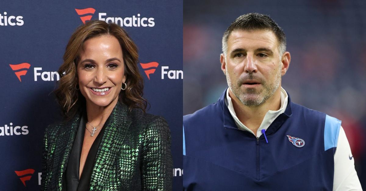 Dianna Russini and Mike Vrabel