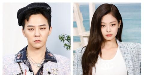 G-Dragon and Jennie Kim