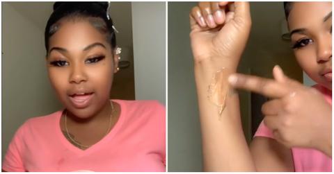 A woman shares her prison makeup hack