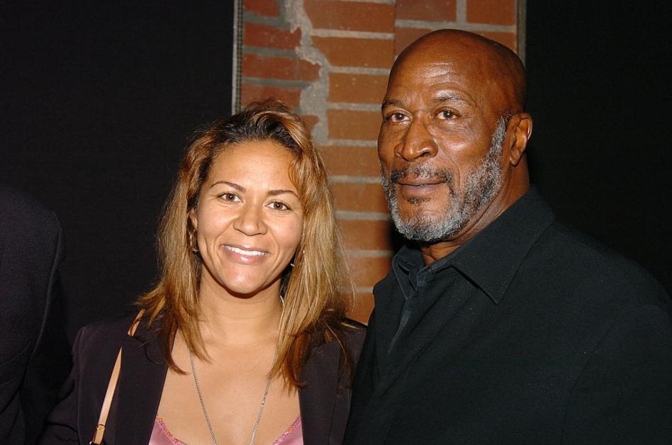 John Amos (right) and daughter Shannon during Cure Autism Now Celebrates Third Annual "Acts of Love" 