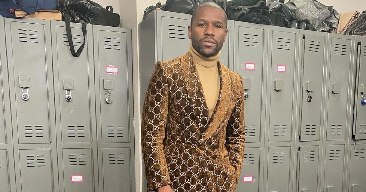 mayweather gucci suit