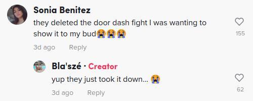 tiktok doordash fight