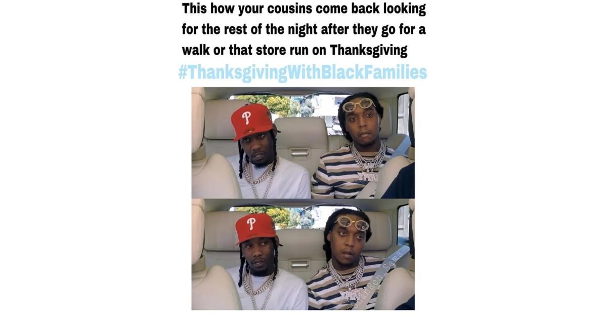 Migos Thanksgiving meme