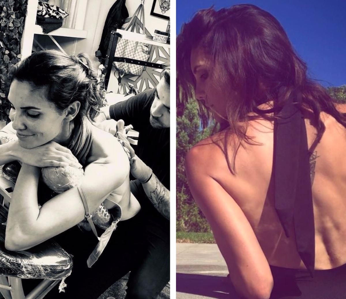 daniela ruah tattoo