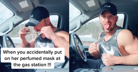 TikTok Perfume Mask Trend