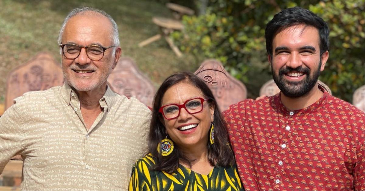 Mahmood Mamdan, Mira Nair, and Zohran Mamdani on Instagram. 
