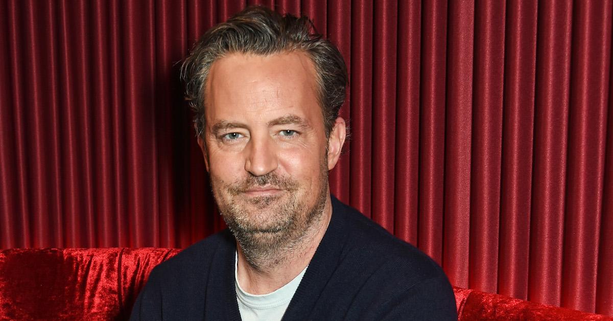 Matthew Perry poses at a photocall for "The End Of Longing", a new play which he wrote and stars in at The Playhouse Theatre, on February 8, 2016 in London