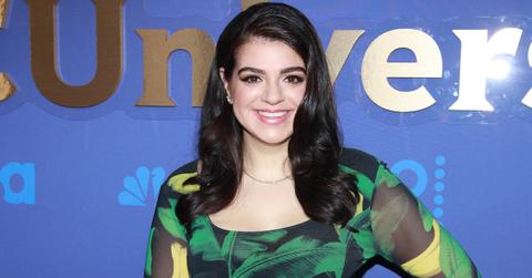 Mayan Lopez on the red carpet