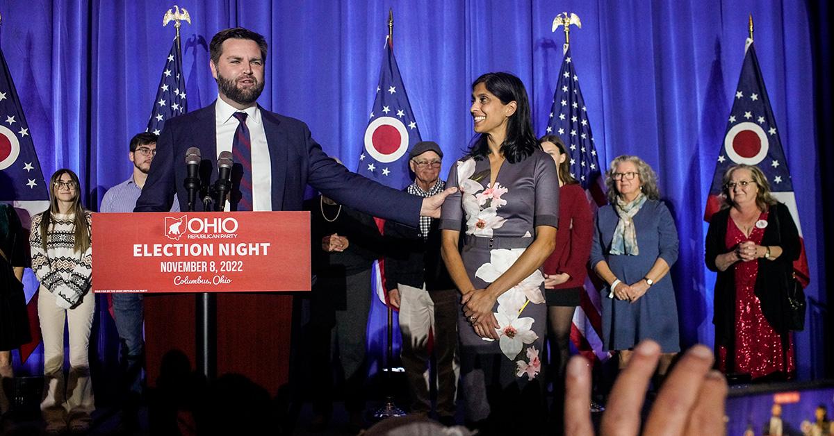 Who Is J.D. Vance's Wife? Usha Helped Him Get to the Senate