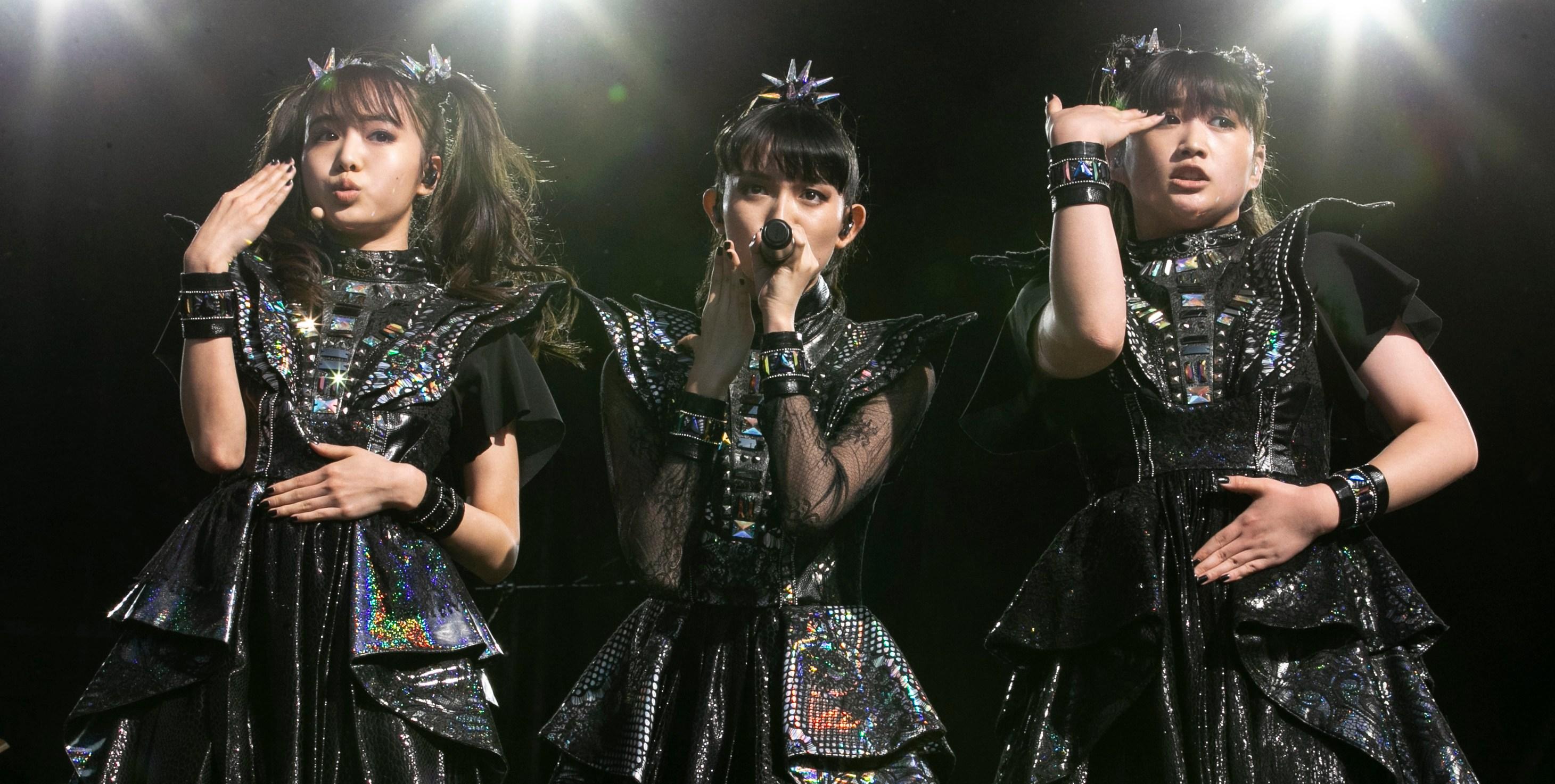 BABYMETAL performs at Aftershock 2019 at Discovery Park