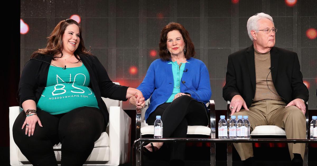 Whitney Way Thore and her parents Baby and Glenn Thore