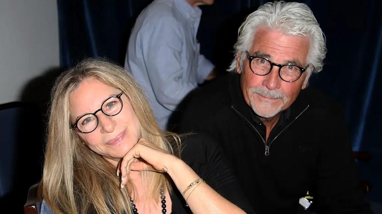 Barbra Streisand and James Brolin attend the 'And So It Goes' premiere at Guild Hall on July 6, 2014