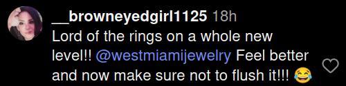 jeweler swallows wedding ring