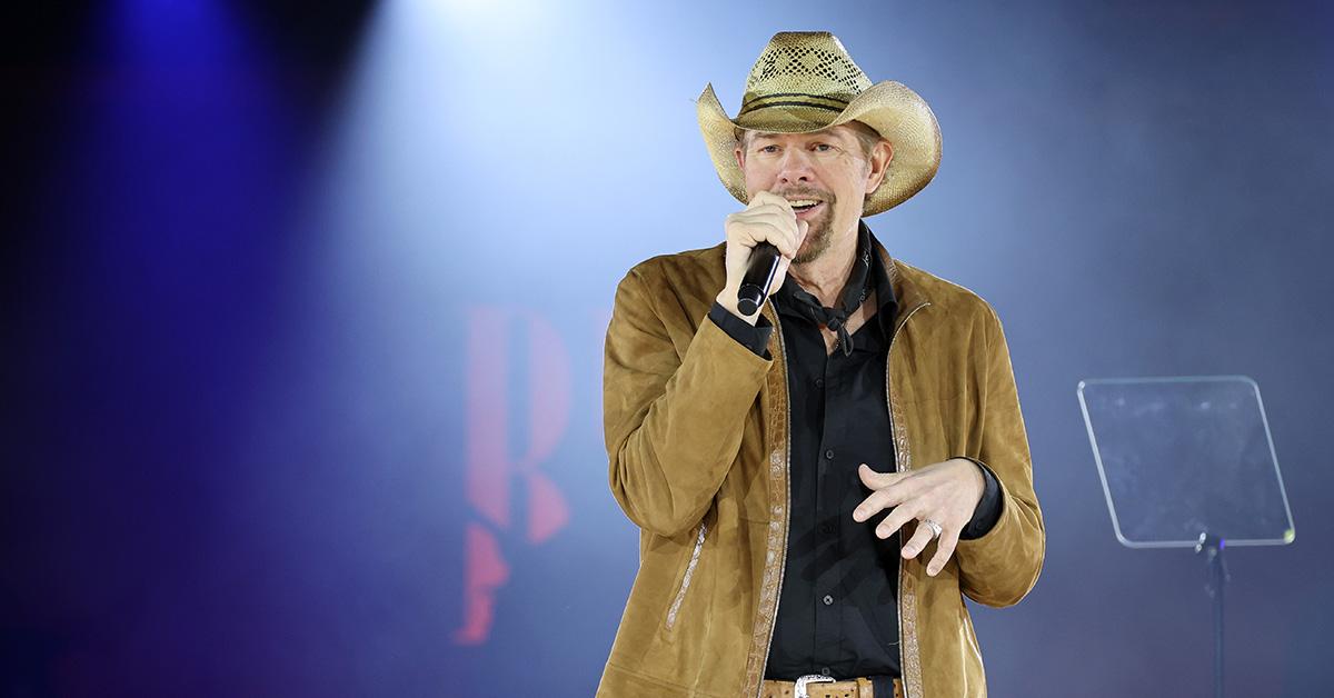 Toby Keith being honored at the BMI Awards. 