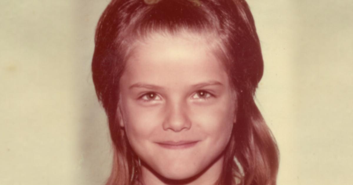 Anna Nicole Smith as a child