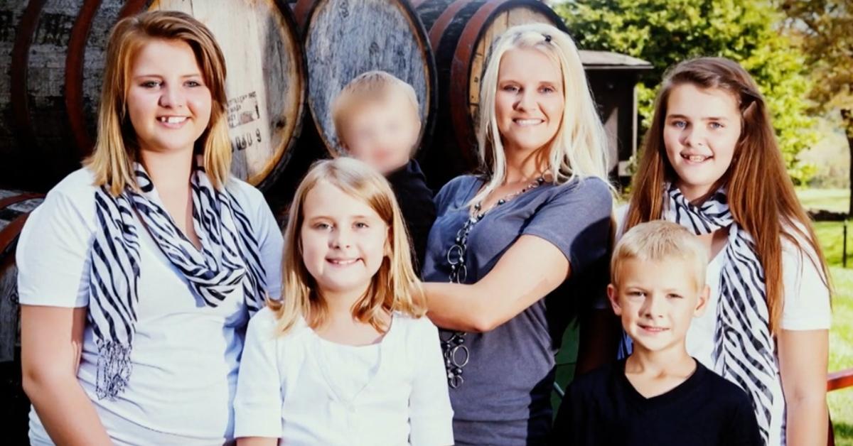 Crystal Rogers with her five children