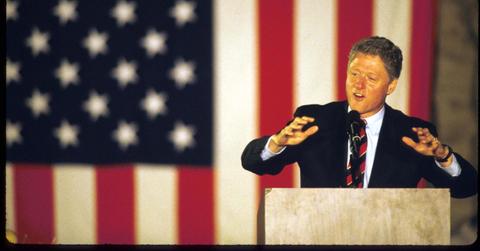 Bill Clinton campaigning