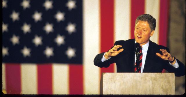 Bill Clinton campaigning