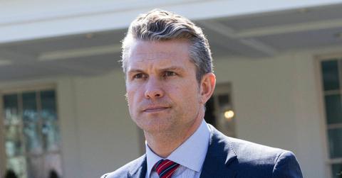 Pete Hegseth at the White House.