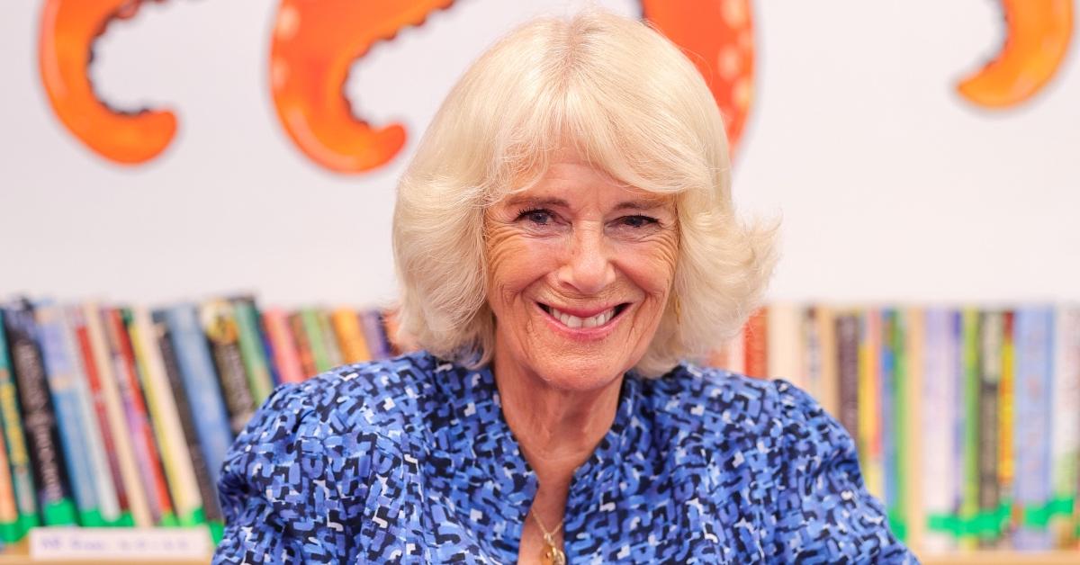 camilla parker bowles smiling