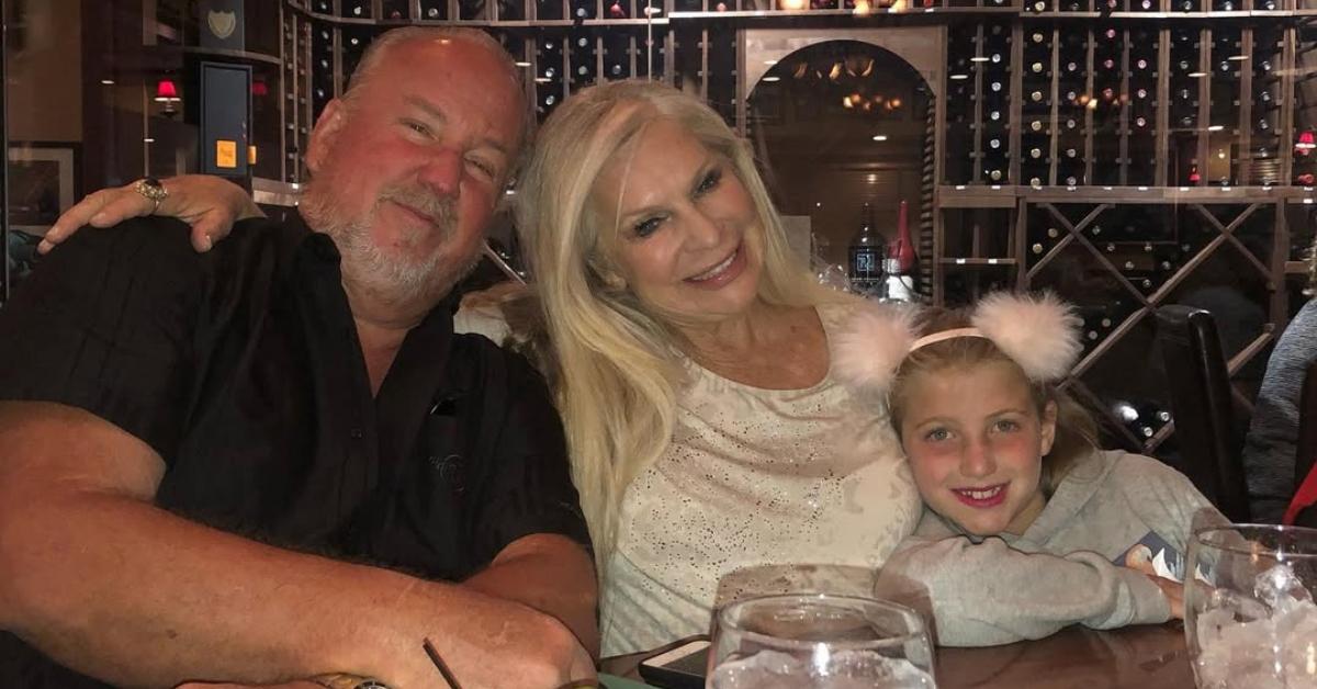 Darrell Sheets with his wife and one of his grandkids.