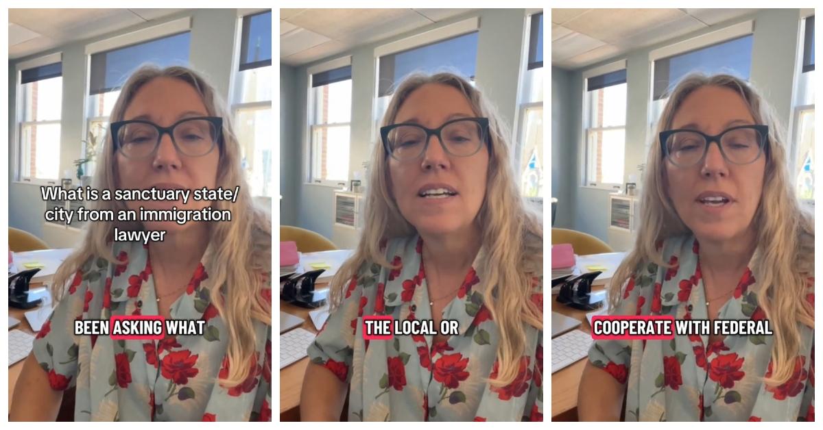 Immigration lawyer explains "sanctuary cities" on TikTok