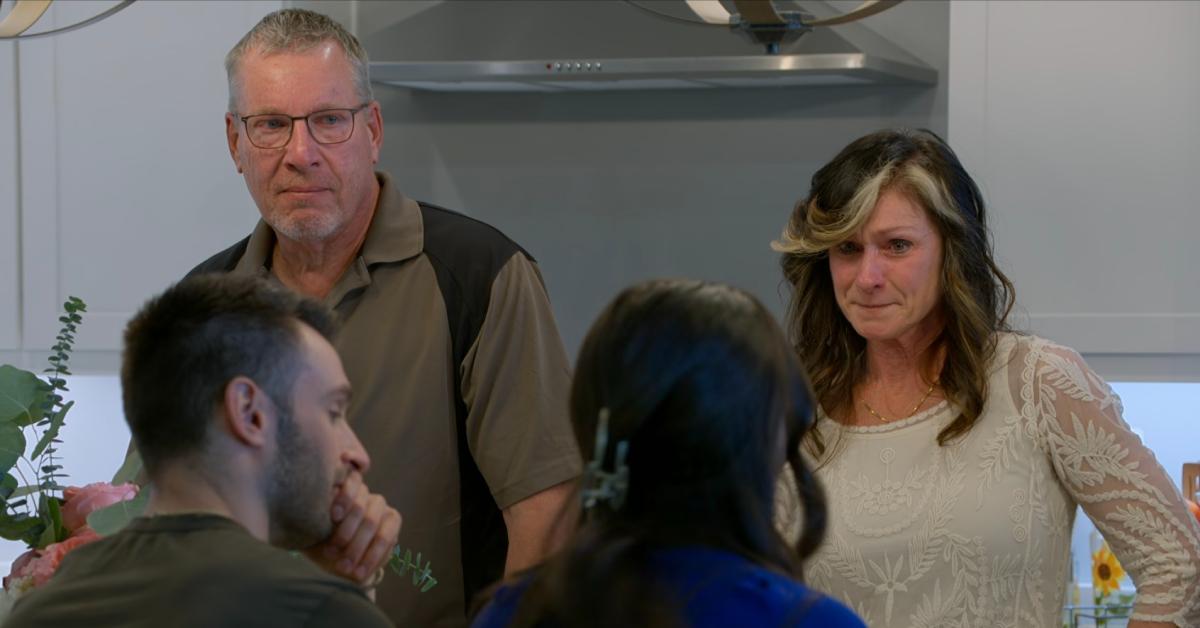 Garrett's parents, Randy and Dawn, on 'Love Is Blind.'