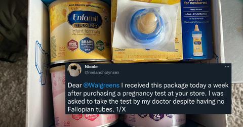 Woman Mailed Baby Formula