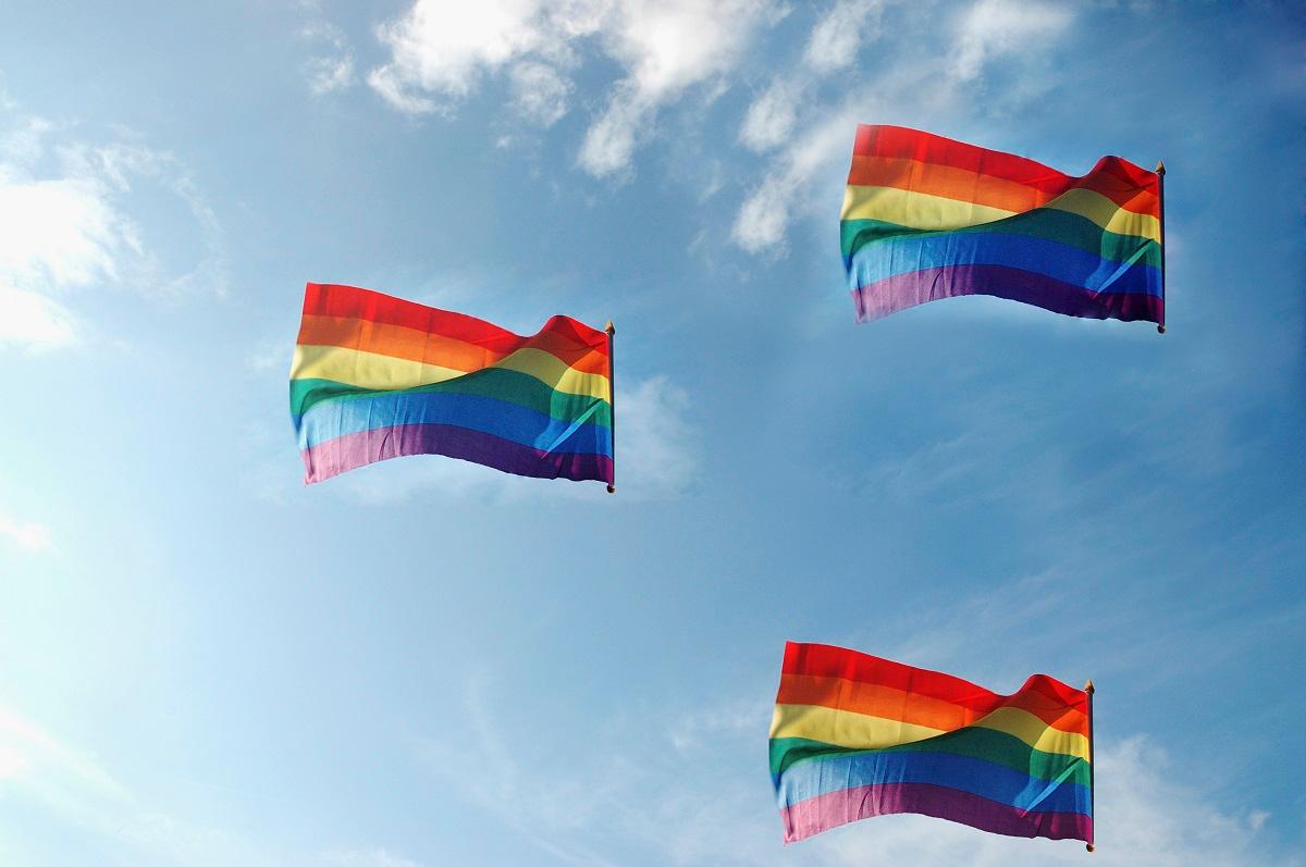 Pride Rainbow flags