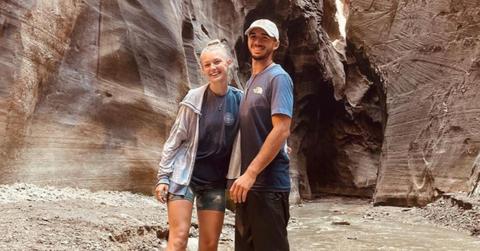 Gabby Petito and Brian Laundrie at The Narrows (Zion National Park)