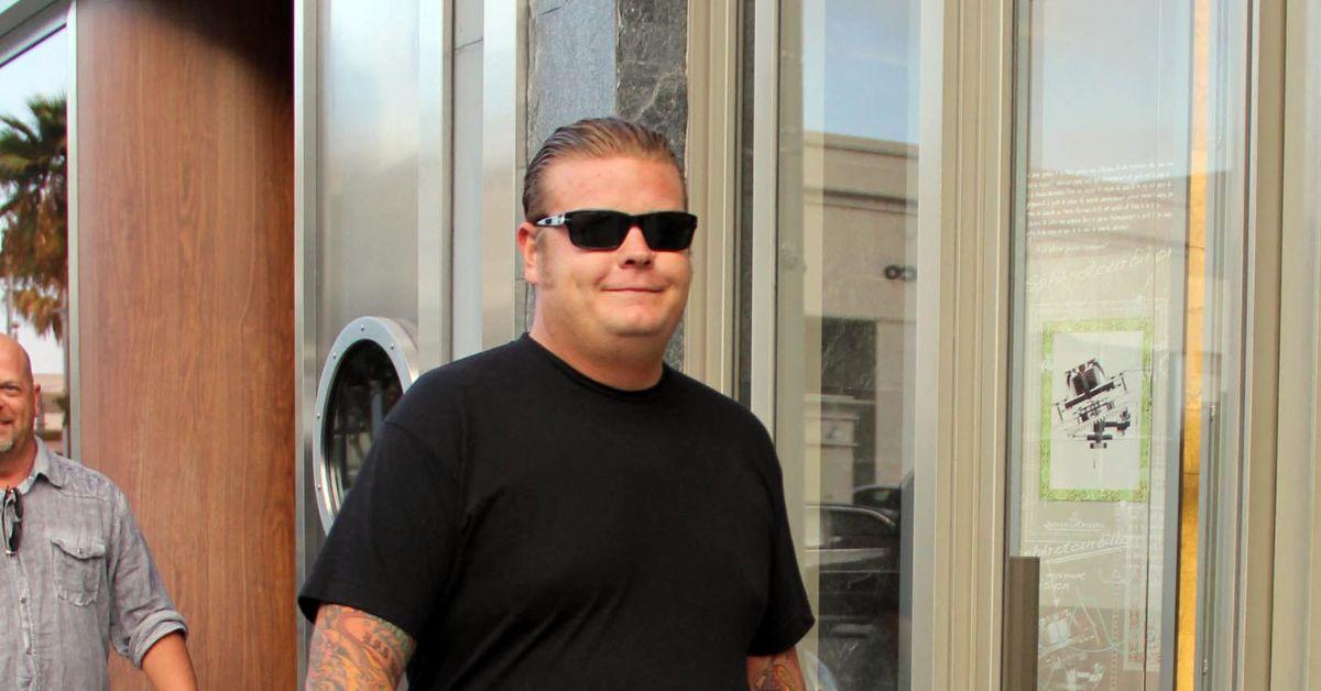 Corey Harrison walking down the street. 