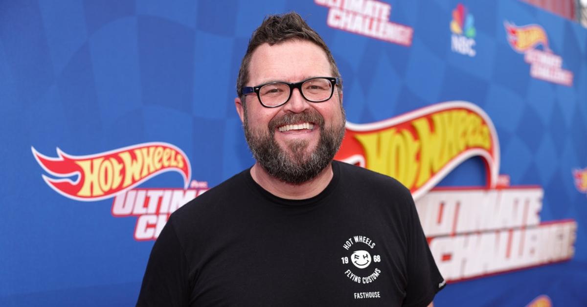 Rutledge Wood smiles at the red carpet premiere of Hot Wheels: Ultimate Challenge