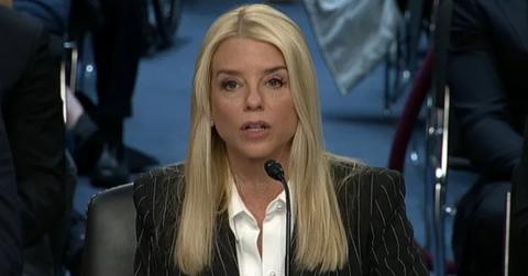 Pam Bondi during her confirmation hearing for the United States attorney general position on Jan. 15, 2025.