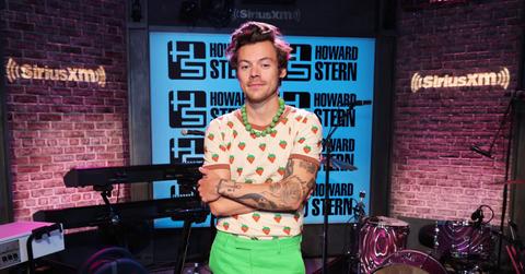 Harry Styles visits 'The Howard Stern Show' on May 18, 2022