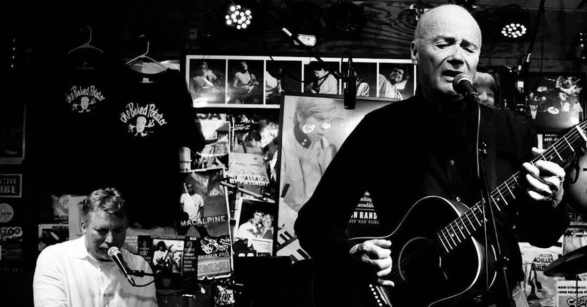 Creed Bratton performing alongside Tim Hockenberry at the Baked Potato