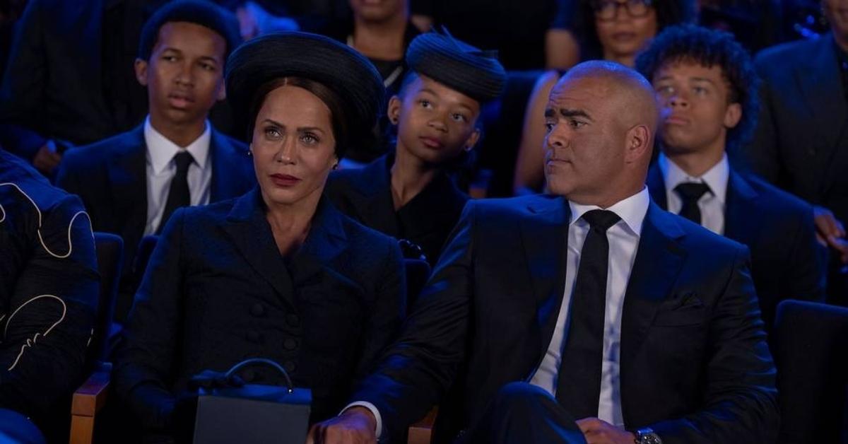(l-r): Nicole Ari Parker as Lisa Todd Wexley and Chris Jackson as Herbert Wexley in 'AJLT'