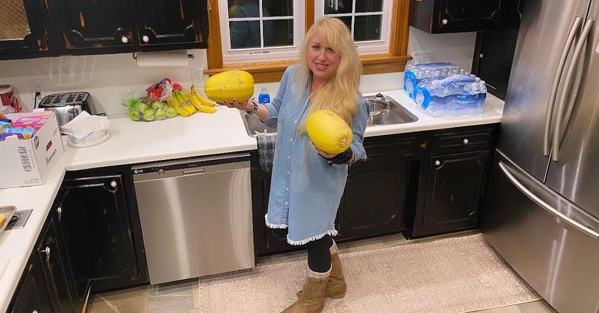 Jamerrill Stewart meal preps in her kitchen