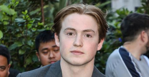 Kit Connor heading into an event