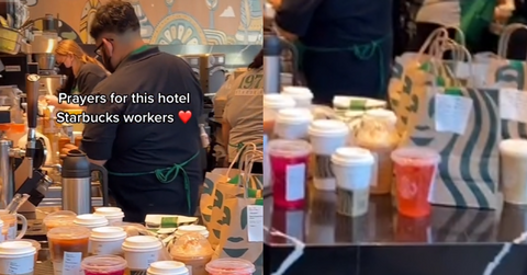 Hotel Starbucks Overload