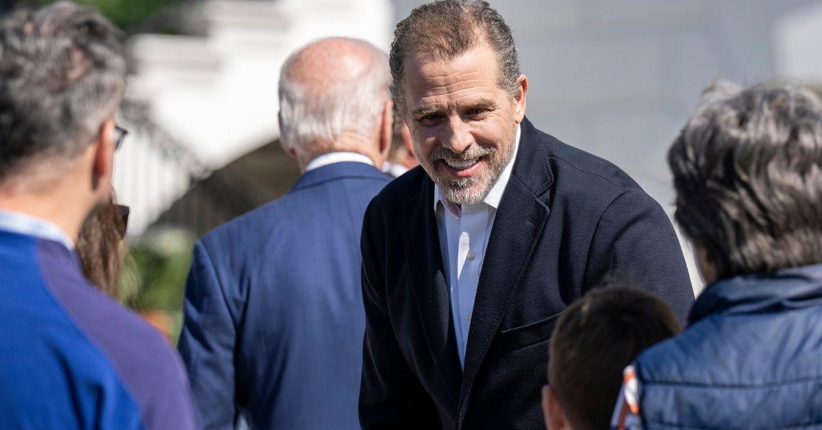  Hunter Biden attends the annual Easter Egg Roll on the South Lawn of the White House